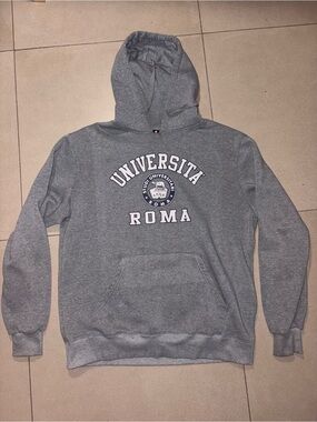 Gray Universita Roma Hoodie